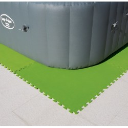 Covor de spuma izolatoare sub piscina 9 buc/set 78x78 cm